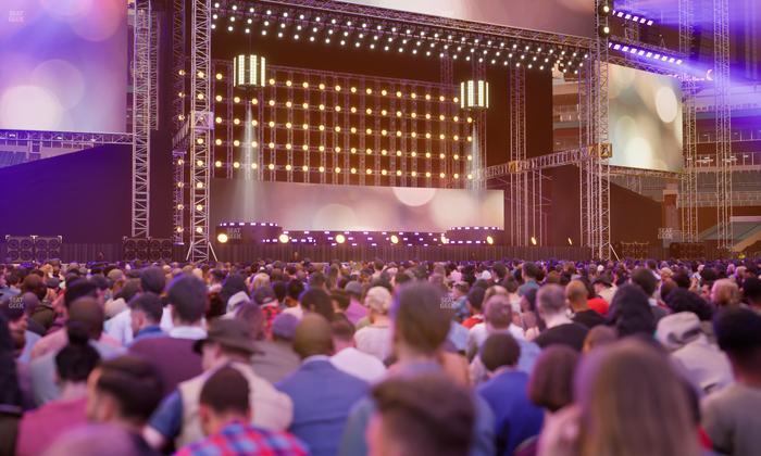 Hard Rock Stadium - Section Floor 4 Seat View