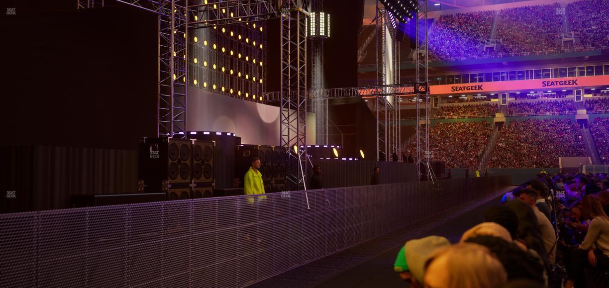 Hard Rock Stadium - Section Floor 5 Seat View