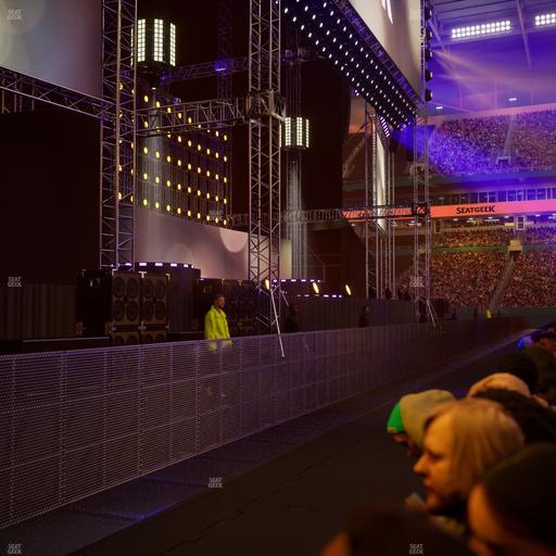 Hard Rock Stadium - Section Floor 5 Seat View