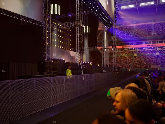 Hard Rock Stadium - Section Floor 5 Seat View