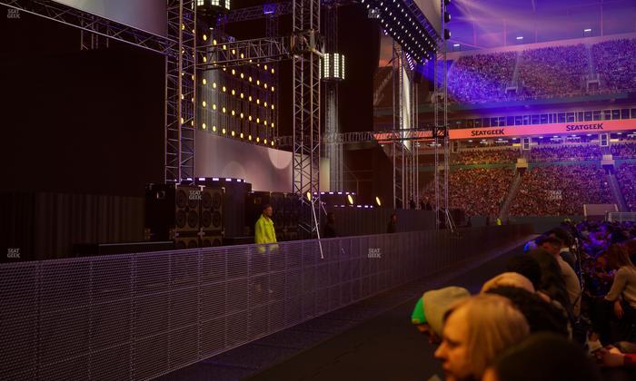 Hard Rock Stadium - Section Floor 5 Seat View