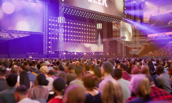 Hard Rock Stadium - Section Floor 5 Seat View