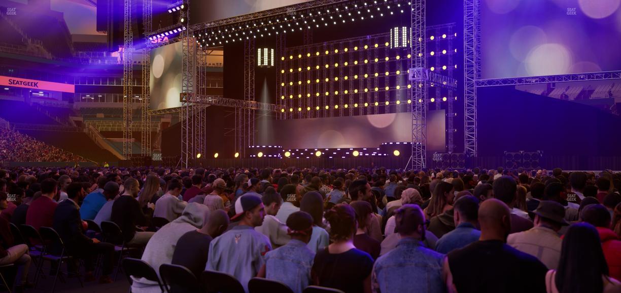 Hard Rock Stadium - Section Floor 6 Seat View