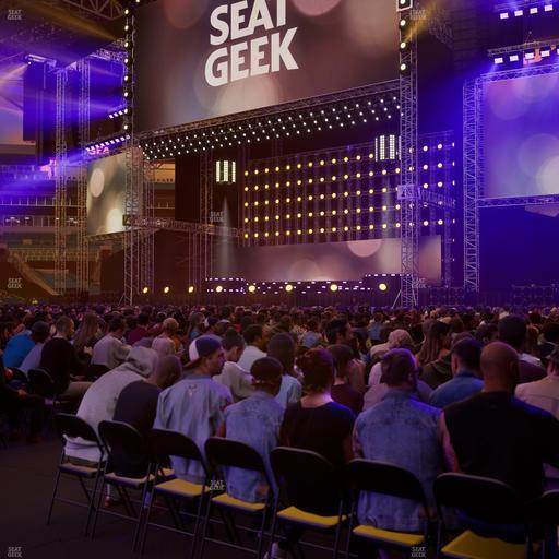 Hard Rock Stadium - Section Floor 6 Seat View