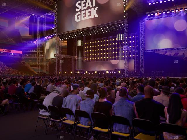 Hard Rock Stadium - Section Floor 6 Seat View