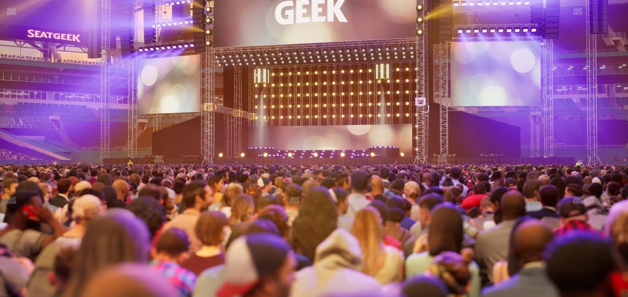 Hard Rock Stadium - Section Floor 7 Seat View