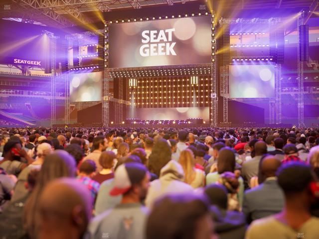 Hard Rock Stadium - Section Floor 7 Seat View