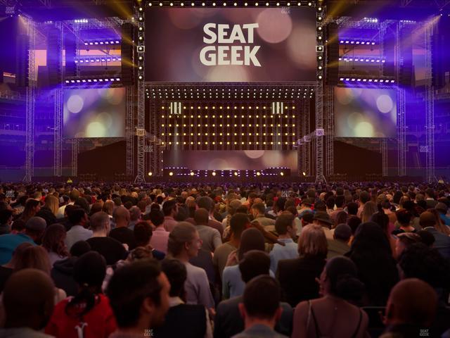 Hard Rock Stadium - Section Floor 8 Seat View