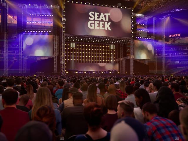 Hard Rock Stadium - Section Floor 9 Seat View