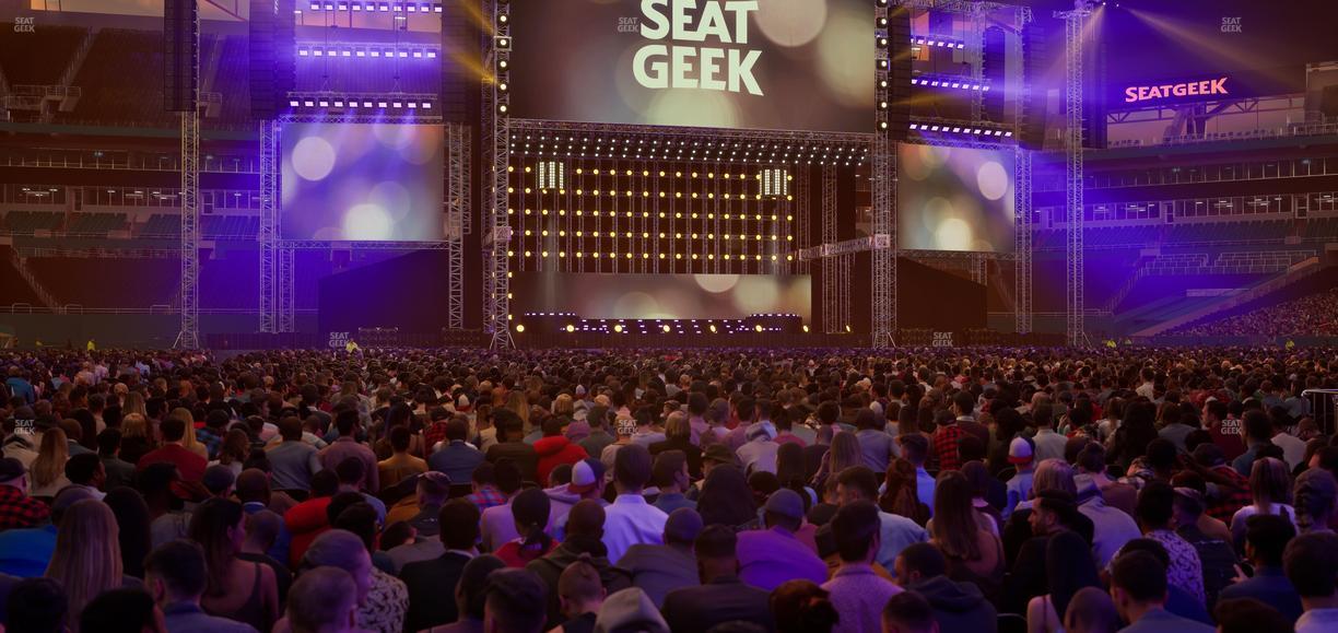 Hard Rock Stadium - Section Floor Ada Left Seat View