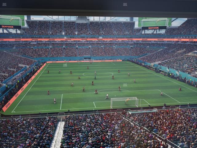 Hard Rock Stadium - Section Liv P Seat View