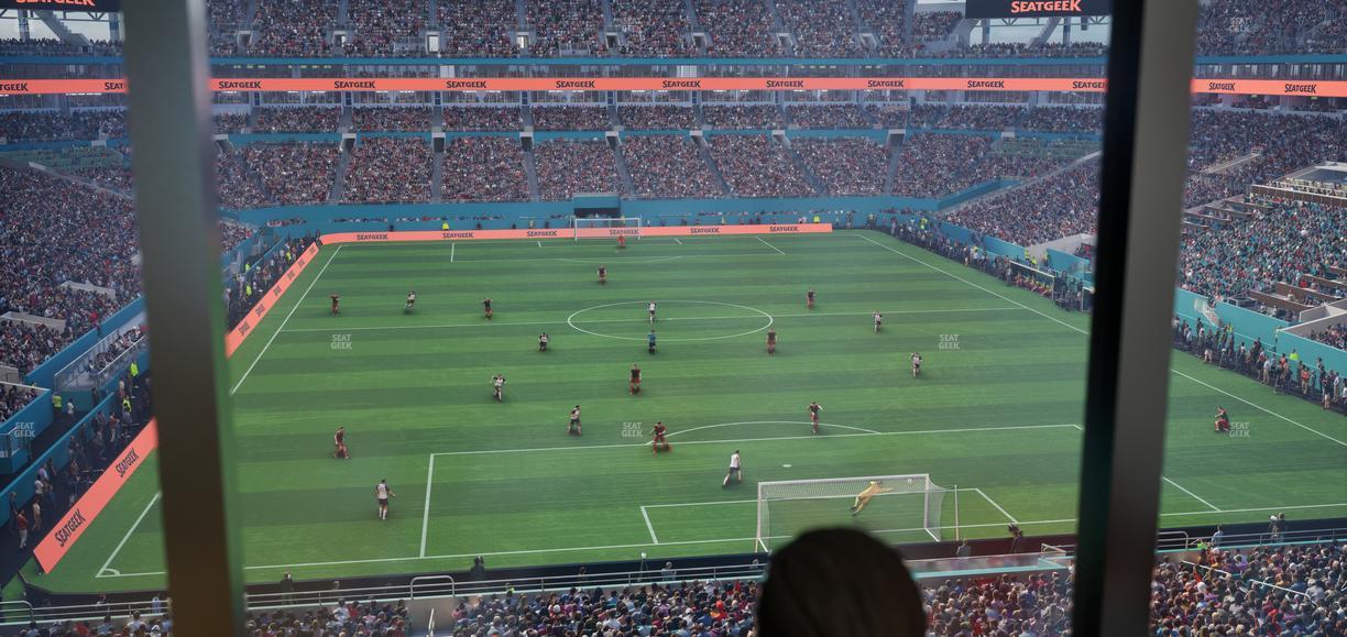 Hard Rock Stadium - Section Liv P Seat View