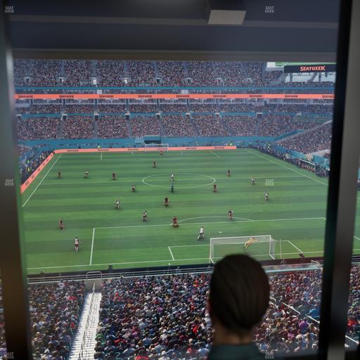 Hard Rock Stadium - Section Liv P Seat View