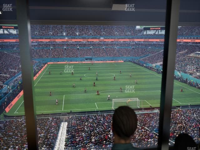 Hard Rock Stadium - Section Liv P Seat View