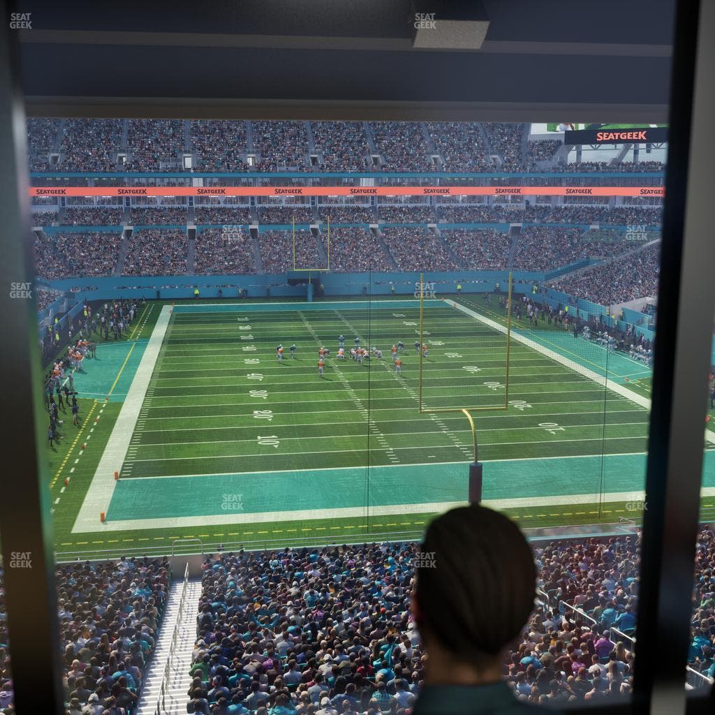 Hard Rock Stadium - Section Liv P Seat View