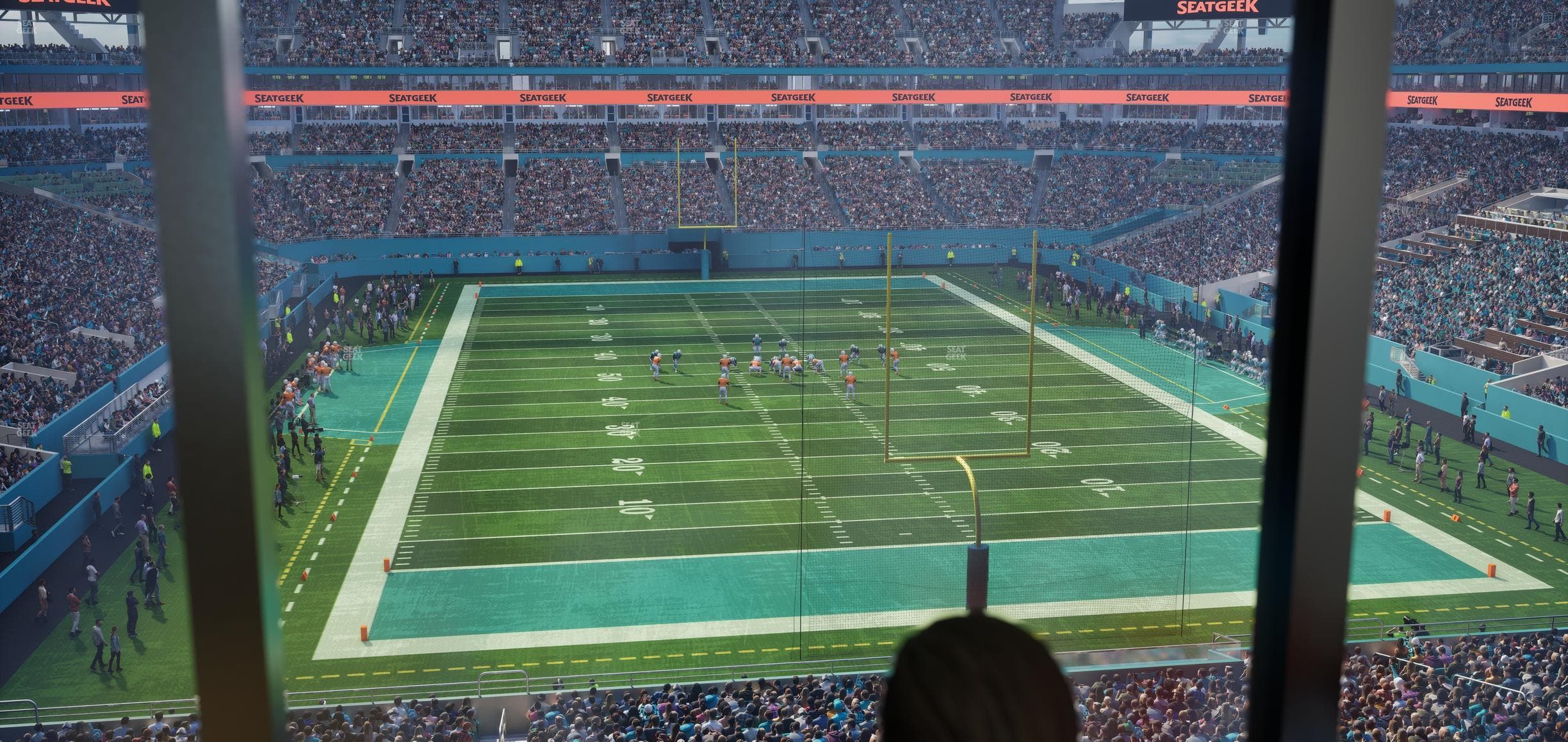 Hard Rock Stadium - Section Liv P Seat View