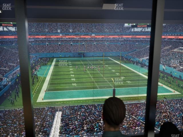 Hard Rock Stadium - Section Liv P Seat View