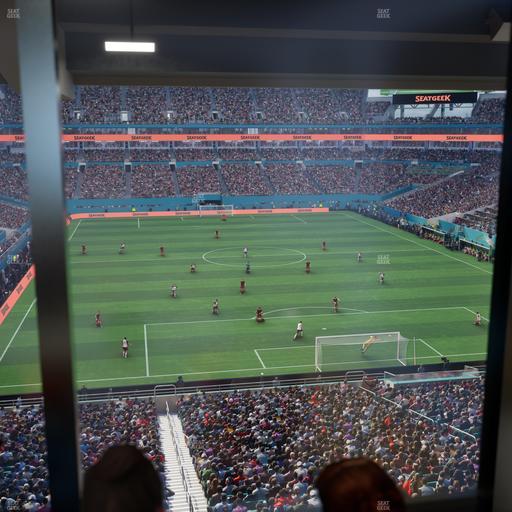 Hard Rock Stadium - Section Liv Q Seat View