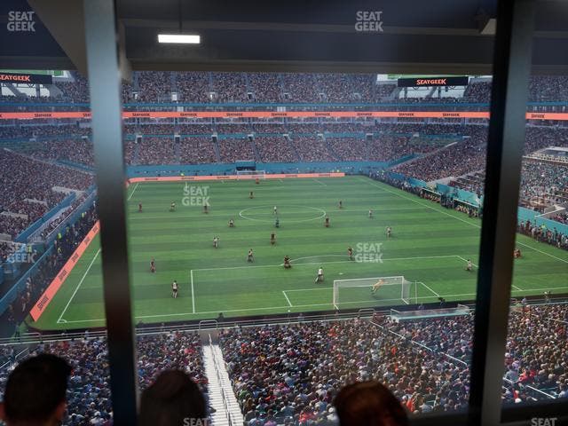 Hard Rock Stadium - Section Liv Q Seat View