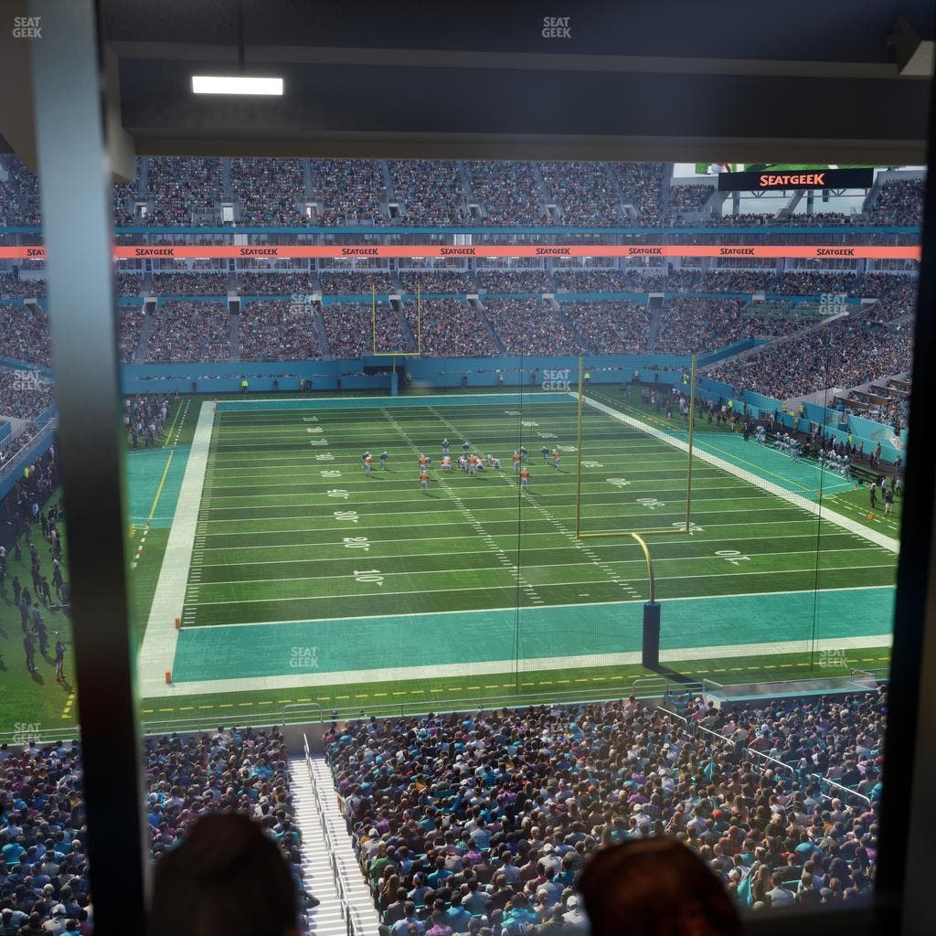Hard Rock Stadium - Section Liv Q Seat View