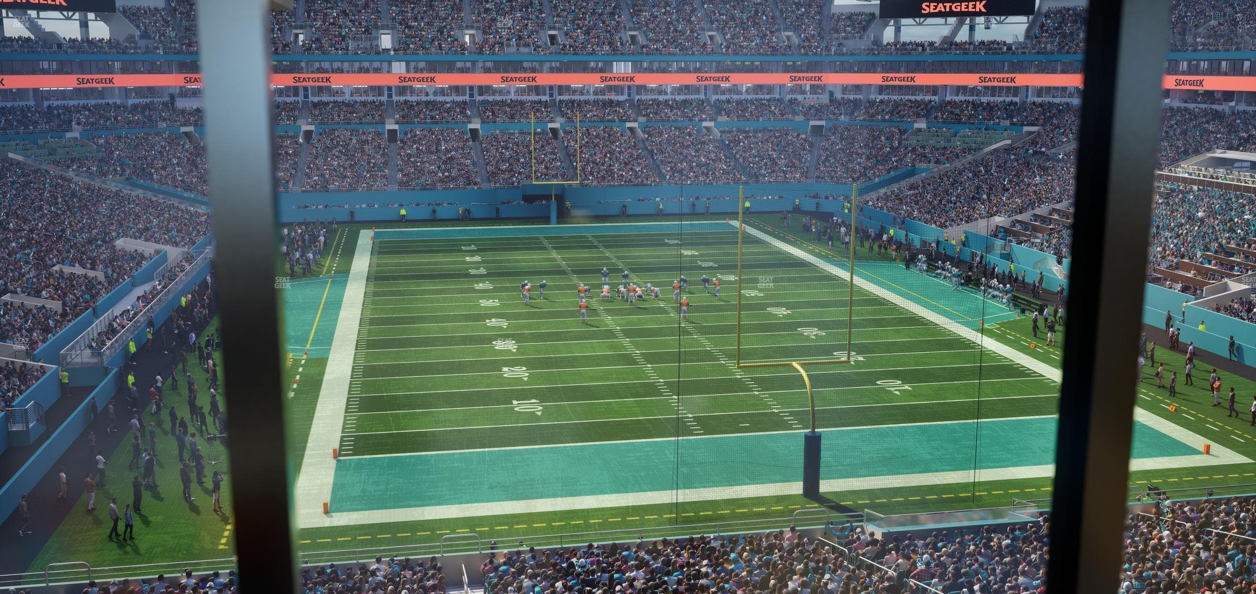 Hard Rock Stadium - Section Liv Q Seat View