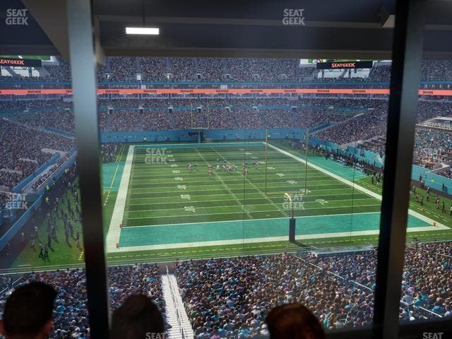 Hard Rock Stadium - Section Liv Q Seat View