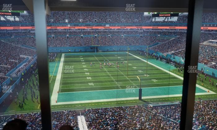 Hard Rock Stadium - Section Liv Q Seat View