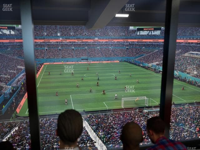 Hard Rock Stadium - Section Liv R Seat View