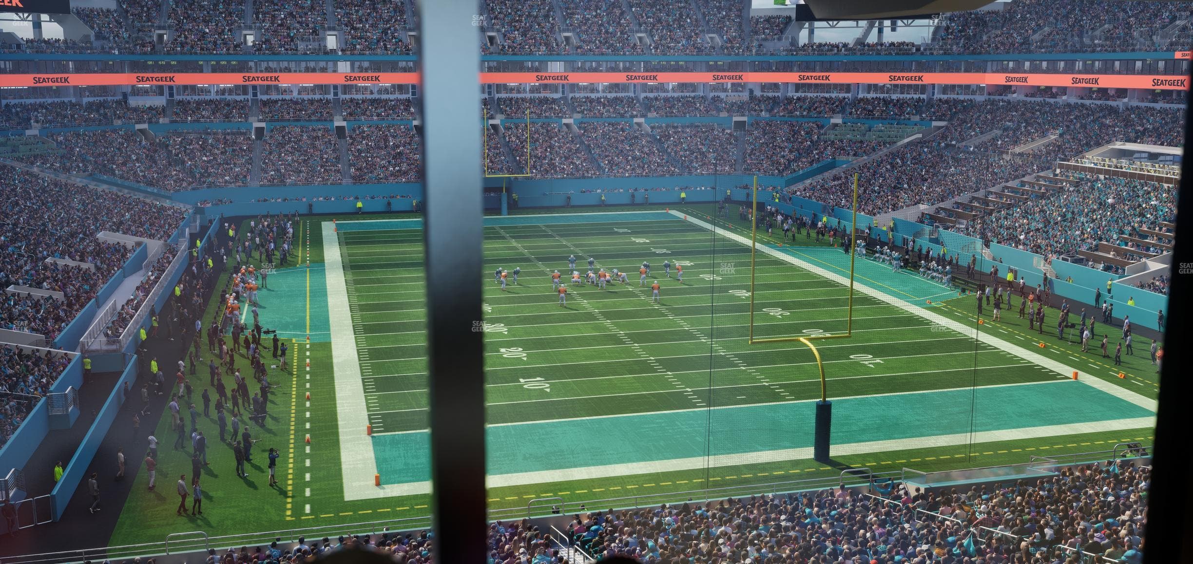 Hard Rock Stadium - Section Liv S Seat View