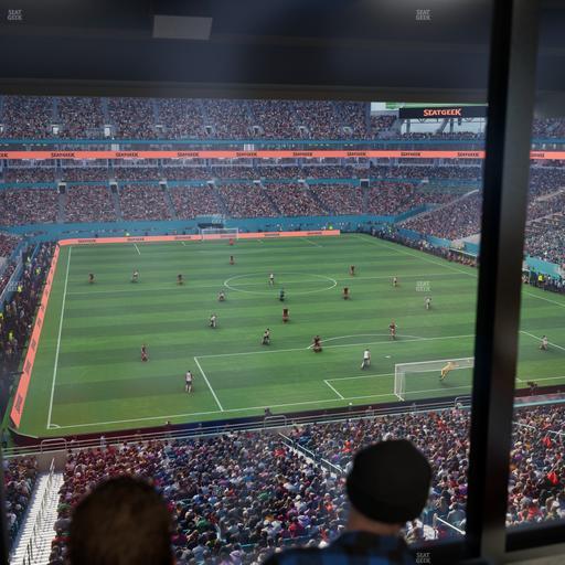 Hard Rock Stadium - Section Liv T Seat View