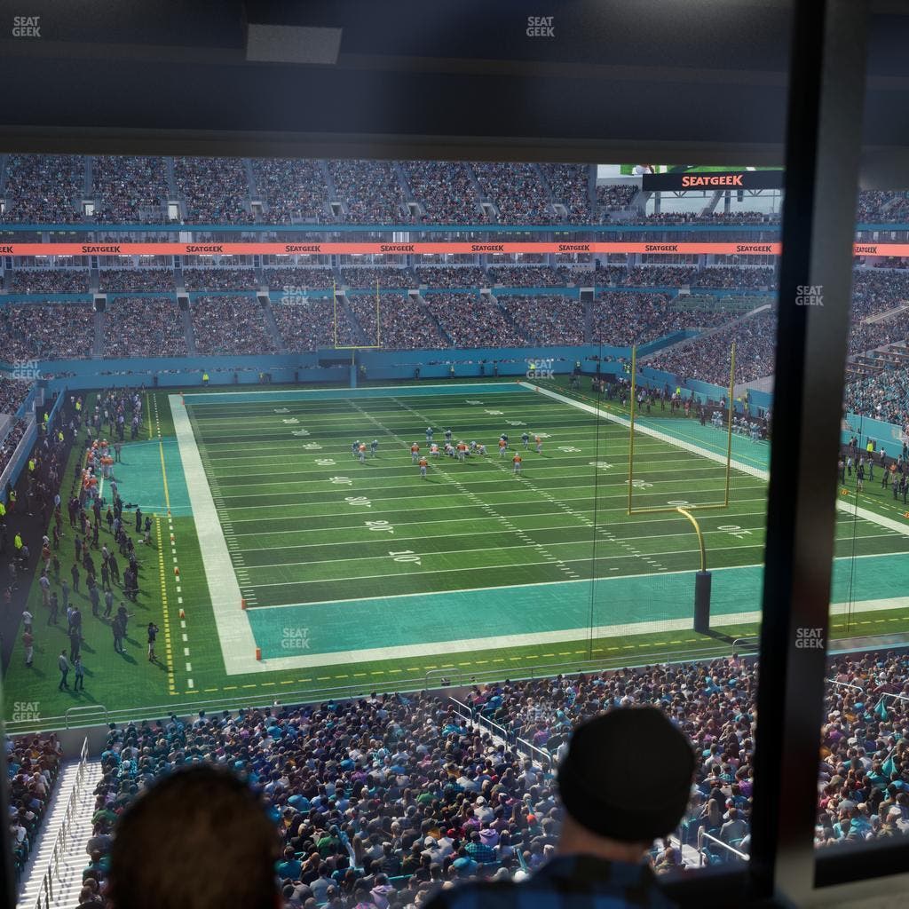 Hard Rock Stadium - Section Liv T Seat View