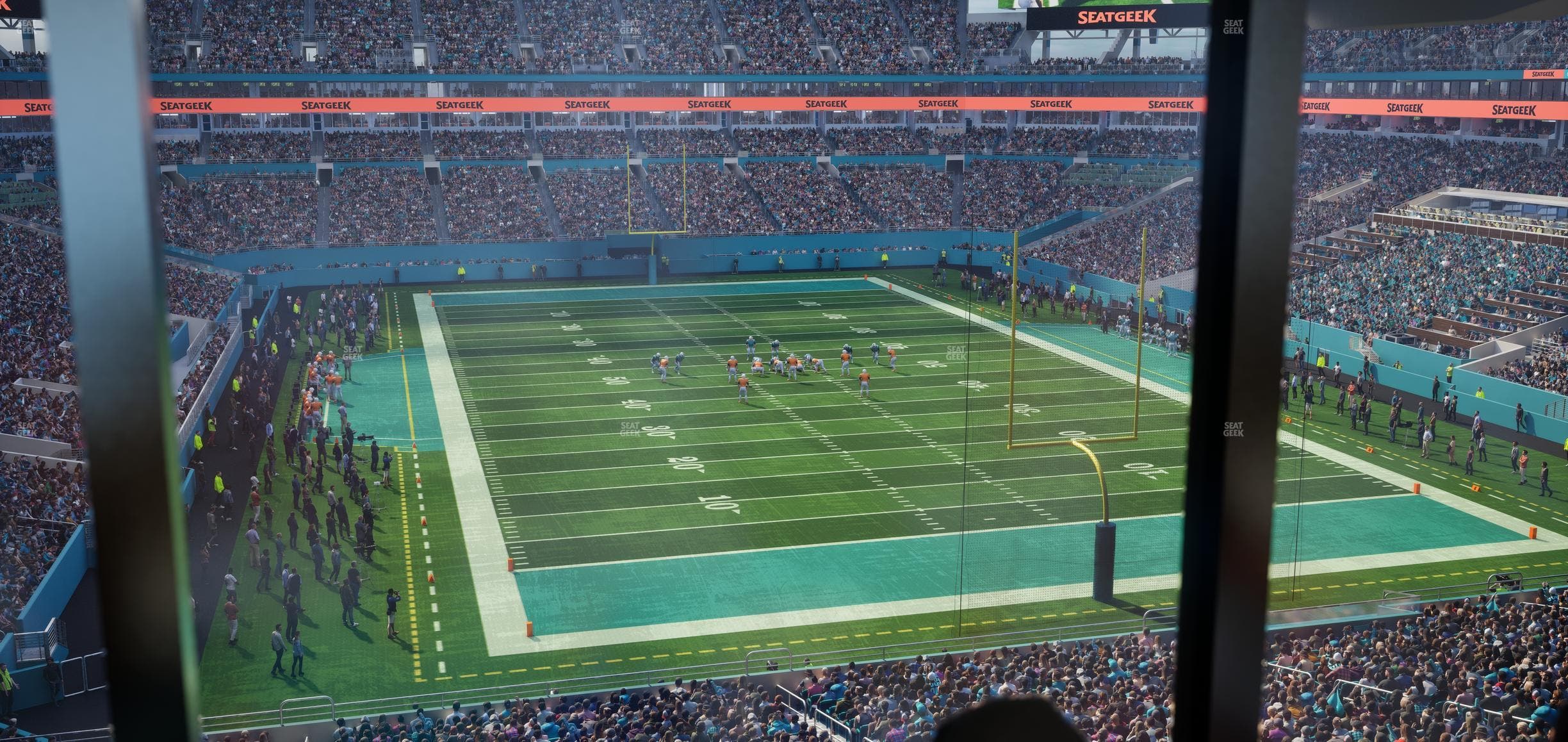 Hard Rock Stadium - Section Liv T Seat View