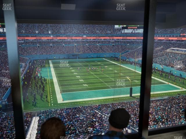 Hard Rock Stadium - Section Liv T Seat View