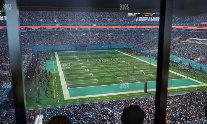 Hard Rock Stadium - Section Liv T Seat View