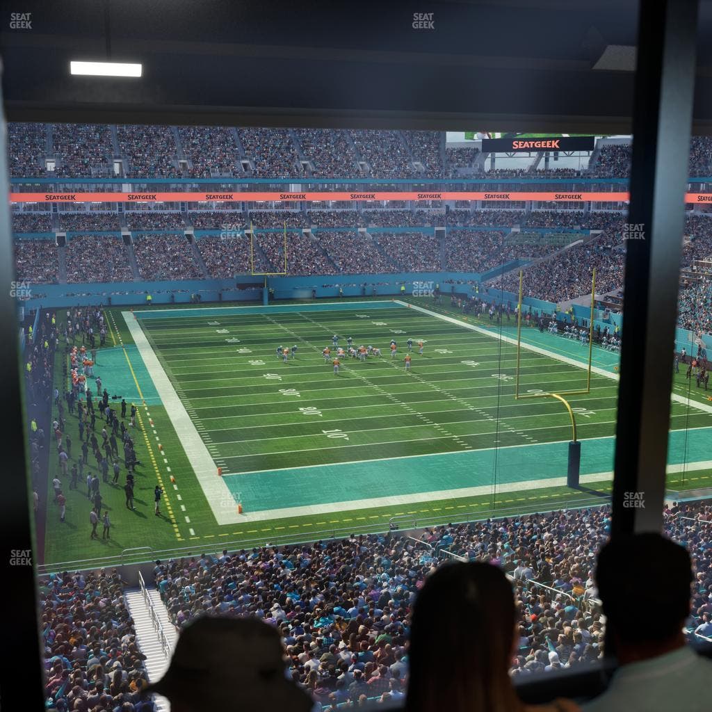 Hard Rock Stadium - Section Liv U Seat View