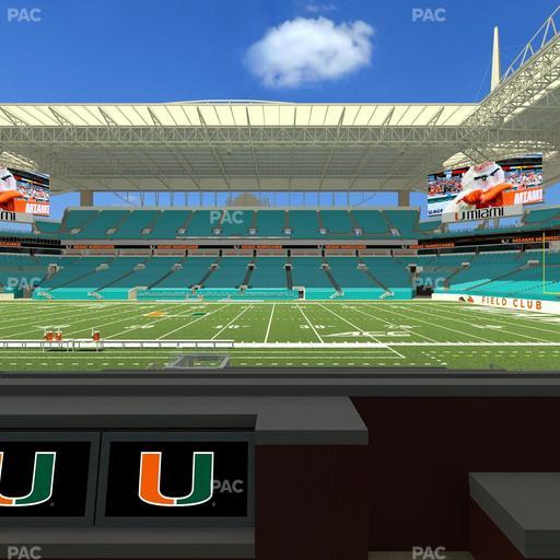 Hard Rock Stadium - Section Living Room Boxes 2 Seat View