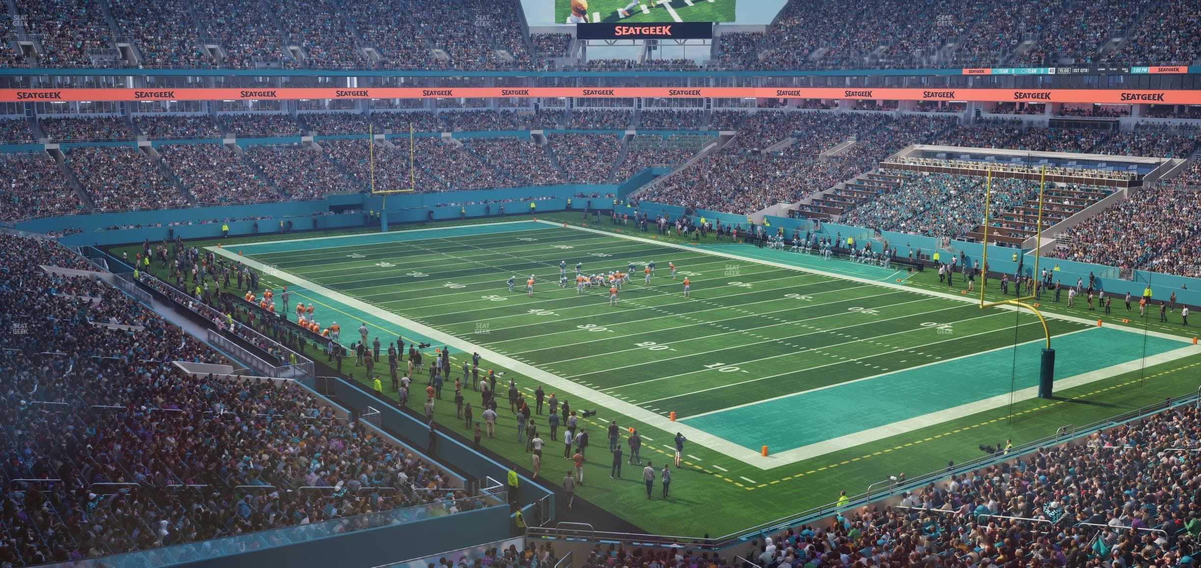 Hard Rock Stadium - Section Mezzanine Suite 10 A Seat View