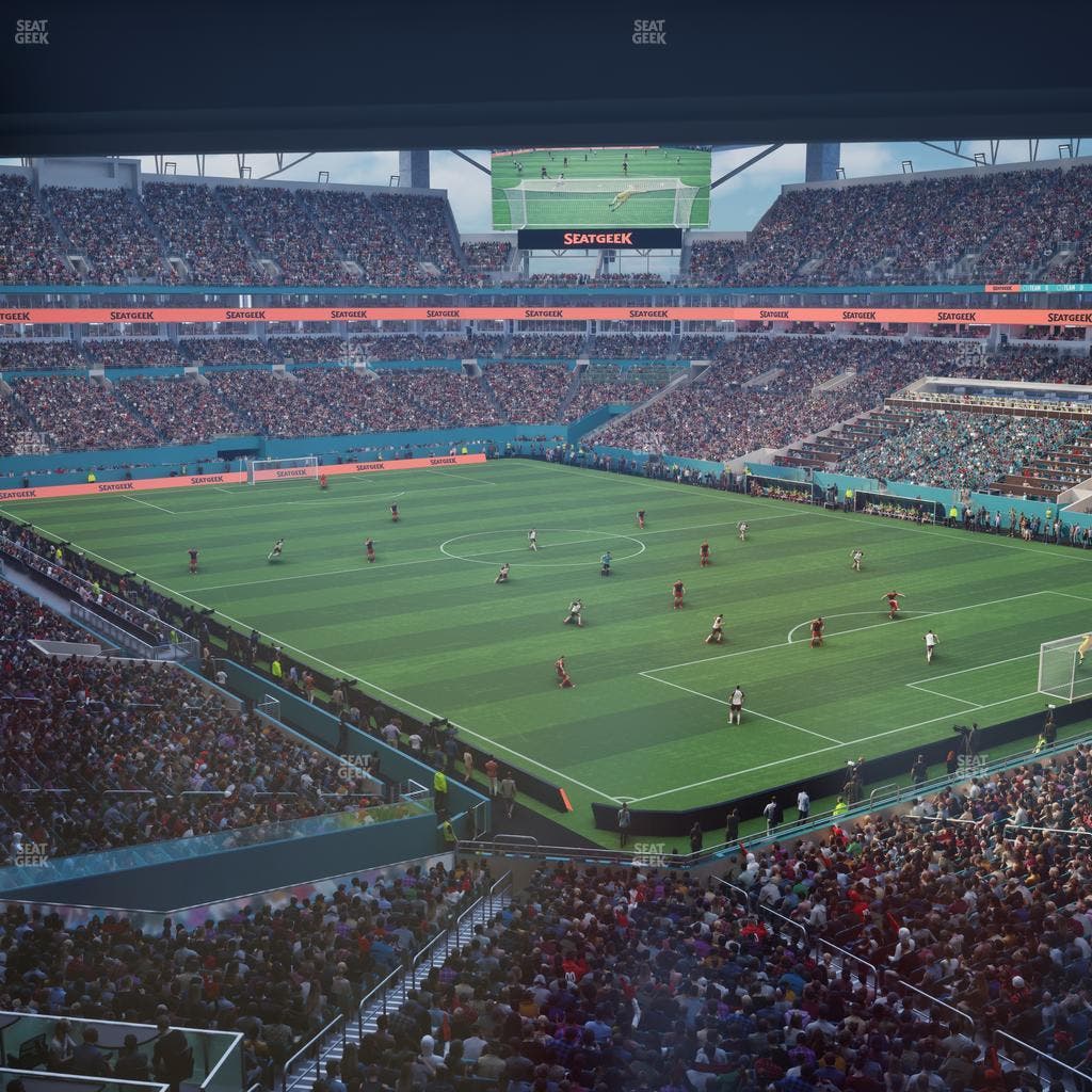 Hard Rock Stadium - Section Mezzanine Suite 10 A Seat View