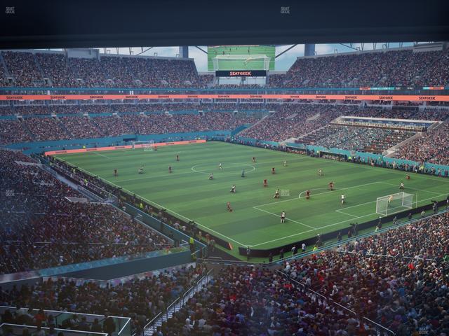 Hard Rock Stadium - Section Mezzanine Suite 10 A Seat View Hard Rock Stadium - Section Mezzanine Suite 10 A Seat View