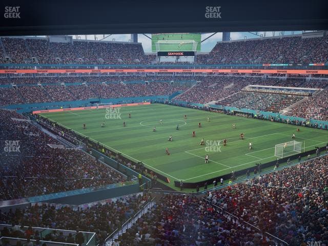 Hard Rock Stadium - Section Mezzanine Suite 10 A Seat View