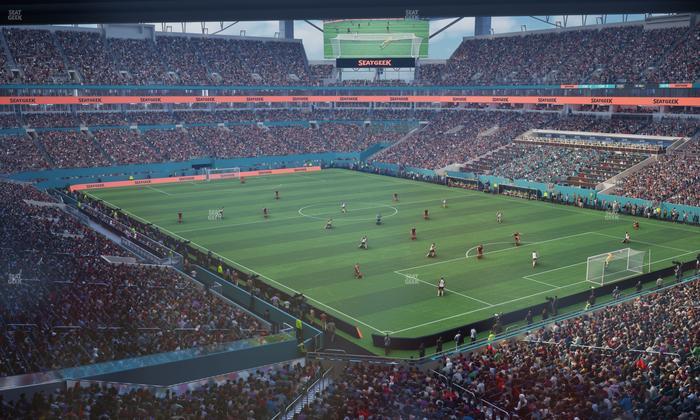 Hard Rock Stadium - Section Mezzanine Suite 10 A Seat View