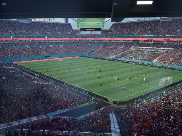 Hard Rock Stadium - Section Mezzanine Suite 11 A Seat View