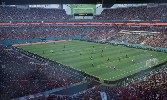 Hard Rock Stadium - Section Mezzanine Suite 11 A Seat View