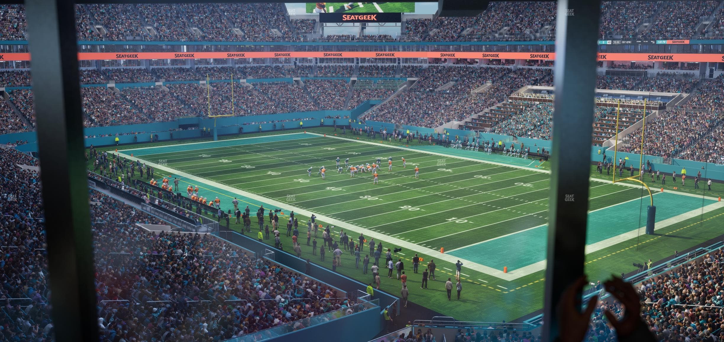 Hard Rock Stadium - Section Mezzanine Suite 11 A Seat View