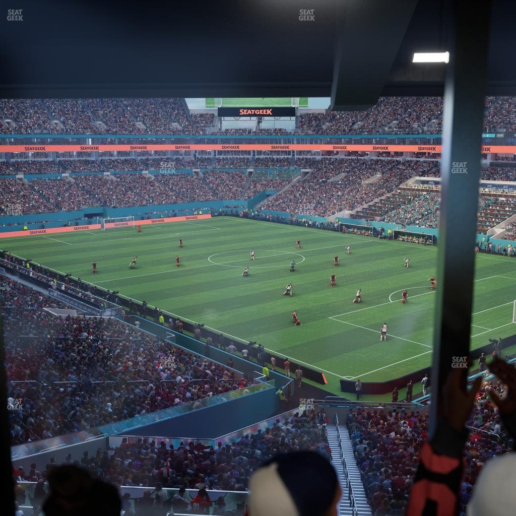 Hard Rock Stadium - Section Mezzanine Suite 11 A Seat View