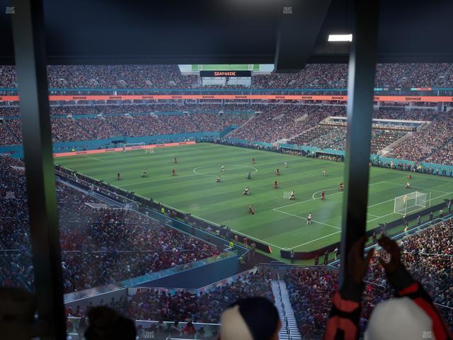Hard Rock Stadium - Section Mezzanine Suite 11 A Seat View Hard Rock Stadium - Section Mezzanine Suite 11 A Seat View