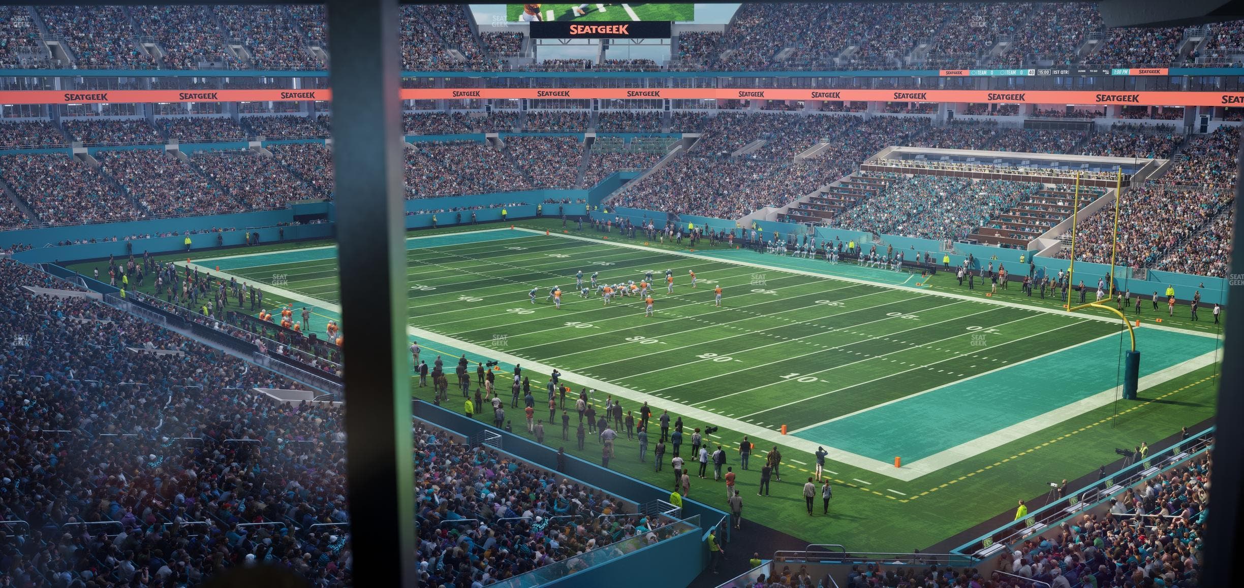Hard Rock Stadium - Section Mezzanine Suite 11 B Seat View