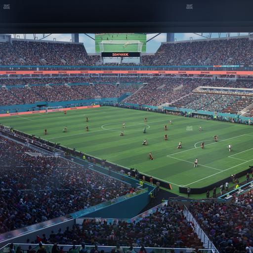 Hard Rock Stadium - Section Mezzanine Suite 11 B Seat View