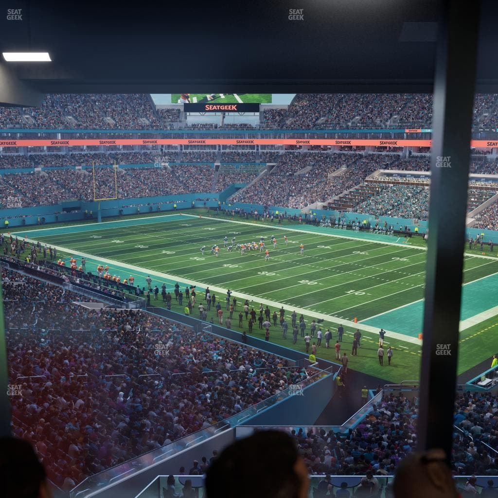 Hard Rock Stadium - Section Mezzanine Suite 11 C Seat View