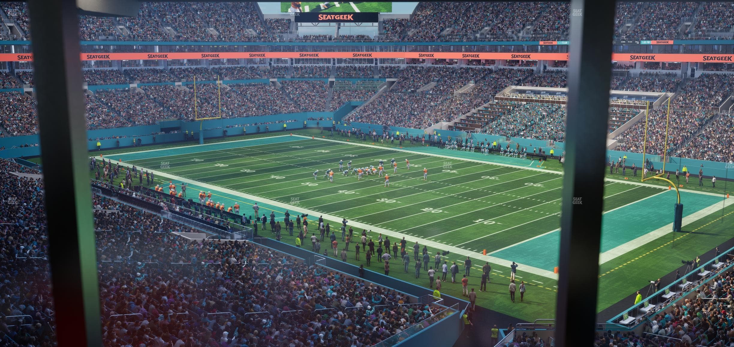Hard Rock Stadium - Section Mezzanine Suite 11 C Seat View